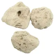 Floating Real Rocks Aquarium Landscape Models:S Diameter 4-5CM 3Pcs