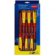 NEW KNIPEX 6 PCE SCREWDRIVER SET VDE INSULATED 002012V01