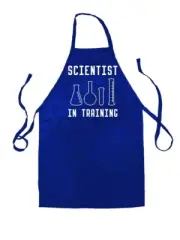 Scientist In Training - Unisex Kids Apron - Science Chemistry Geeky Physics Uni