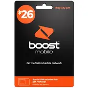 Boost $26 Prepaid SIM Kit