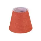 Aspen Creative 56025A, Empire Uno Lamp Shade, Old Rose Burlap Textured Fabric...