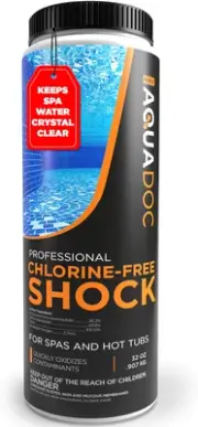 Non-Chlorine Spa Shock for Hot Tub - Chlorine Free Hot Tub Shock Treatment & ...