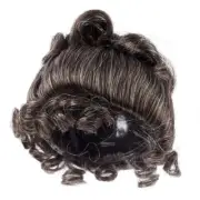 Bulk Buy of 4 Antina's Grey Curls On Top 10" Doll Wigs