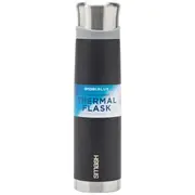 Smash Blue Stainless Steel Thermal Flask 550mL Black