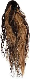 Ipetboom Stylish Curly Ponytail Hair Extension for Women Realistic Ponytail Wig Hair Pieces for Women