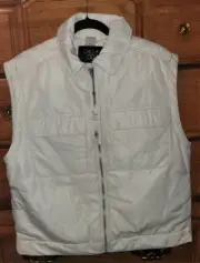 CALIA By Carrie Underwood Fashion Zip Vest Light Sand Size Medium New With Tags