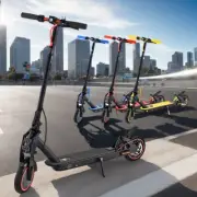 8.5" Tire Foldable Electric Scooter 900W 40KM/H 50KM Road Haul Dual Suspension