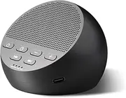 Portable Sound Machine White Noise Machine Nonstop 30 Soothing Sounds for Baby Kids Adults Pink Noise Sleep Machine 36-Level Vol Auto-Off Timer Memory Function for Home Travel Office
