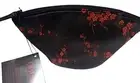 YSL Yves Saint Laurent Opium Oriental Makeup Bag Zip Travel Pouch Red Flowers