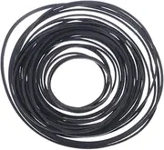 Fan Drive Belt 30PCS 40-130MM Universal Mix Cassette Tape Machine Belts Assorted Common Belt for Recorders CD DVD Drive 0.7mm/1mm Width (Color : A-1x1mm)