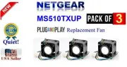 3x Replacement Fans for NETGEAR MS510TXUP