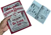 Costumeteers Vintage Wheeler Rawson & Co. Catalogue RDR2 Book Edition 154 Supply House Booklet Old West Memorabilia 128 Pages Collector’s Replica