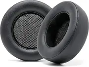 WC Upgraded Replacement Earpads for Corsair Virtuoso RGB Wireless Gaming Headset Made by Wicked Cushions | Improved Durability, Thickness, Softer Leather, and Sound Isolation | (Black)