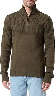 Jack & Jones Men's Jprblujerry Knit Half Zip Jumper Sweater