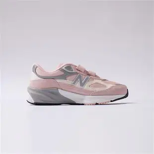 New Balance 童鞋 中童 粉色 魔鬼氈 麂皮 休閒鞋 PV990PK6