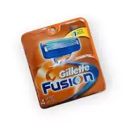 New Gillette Fusion Proglide 4 Count Cartridge Refill