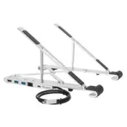 Targus AWU100005GL Portable Laptop Stand with Integrated Dock