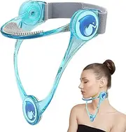 Neck Support Brace | Portable Stretcher for Chin,360° Adjustable Neck Brace for Forward Head Posture Correction and Spine Support