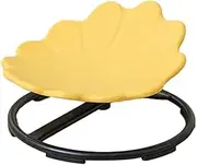 FccsiKoa Children's Swivel Chair Sensory Toy Chair for Children 70kg Load Seat Non-Slip 360° Swivel Sit and Swivel Toy Sensory, Yellow, as described