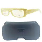 NEW! YVES SAINT LAURENT YSL 6334 ZOM Ivory White Rectangle Full Rim Unisex Frame