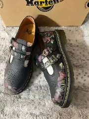 DR. MARTENS 8065 DECAYED ROSES NAPPA MARY JANE SHOES MSRP$190 CUTE & CHIC