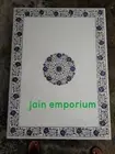 3'X2' white Marble Table Top coffee console Inlay Home pietra dura blue lapis l1