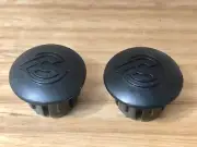 Cinelli Handle bar end caps - Black - old school bmx
