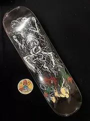 RARE ZERO JAMES WINDSOR SPRINGFIELD MASSACRE YELLOW SKATEBOARD DECK THE SIMPSONS