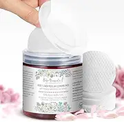 Rose Flower Micellar Cleansing Pads by Boho Aromatic, Micellar cleanse wipes for face, Aromatic Natural Rose Micellar Pads 50 ct