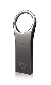 32GB Silicon Power Jewel J80 USB3.0 Flash Drive - Titanium Edition
