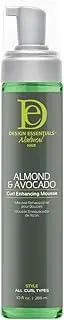 Design Essentials Curl Enhancing Mousse, Almond and Avocado Collection,10 Ounce