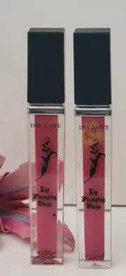 2 pk Day 2 Nite Lip Plumping Gloss 5ml / 0.17 fl oz FUZZY NAVEL