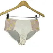 CALIDA Damen Embroidery Tulle High Waisted Brief Panty Women's XS New