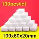 100 PCS/Lot Melamine Sponge Magic Sponge Eraser Kitchen Sponge Cleaner Tools New