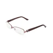 Glasses Gucci 90's wine red monogram rectangular frame ORIGINAL NEW