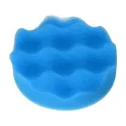 Buffing Sponge Pads 3" Polishing Wheel Waffle Finishing Grip Pad, Blue