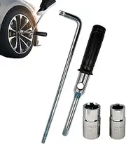 Lug Wrench - Heavy Duty Wheel Nut Remover - Professional Labor-Saving Automotive Tools, Quick Removal Automobile Accessories for Wheel Replacement Roadside Change