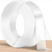 Double Sided Nano Tape Heavy Duty, 16.4FT Double Sided Mounting Tape, Clear A...