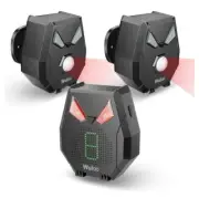 Solar Driveway Alarm Wireless Outside Weatherproof 1/3 Mile Long Range Outdoo...