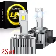 AUXITO LED Headlight Bulb D1R D1S High Low Beam HID Xenon White Conversion 2Set (for: Porsche)
