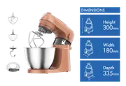 Kenwood Go Stand Mixer Red Clay