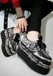 [Dolls Kill x T.U.K.] Detention Platform Creepers