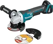 [Makita] XAG11Z 18V LXT® Lithium-Ion Brushless Cordless 4-1/2” / 5" Paddle Switch Cut-Off/Angle Grinder, with Electric Brake, Tool Only