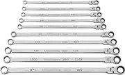 Gearwrench 120XP Universal Spline XL Flex Head GearBox Ratcheting SAE Wrench 10-Pieces Set