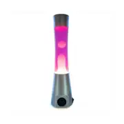 Silver/Pink/White Motion Lamp Bluetooth Speaker