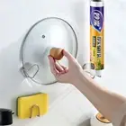 Adhesive Stainless Steel Drain Drying Rack Storage Holder Sponges Holder Hook