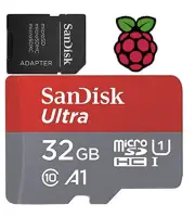 NOOBS 32GB SD card preloaded with NOOBS version 3.5.0 for Raspberry Pi 4