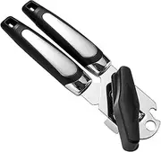 Jar Opener, Stainless Steel Multifunctional Design with Comfortable Handle for Cans Bottles More Easy to Use Portable and Sturdy Kitchen Tool