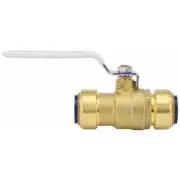 Tectite FSBBV34 3/4 in. Brass Push-to-Connect Ball Valve
