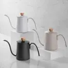 350ml Coffee Kettle Hand Drip Stainless Steel Tea Pot Gooseneck Spout